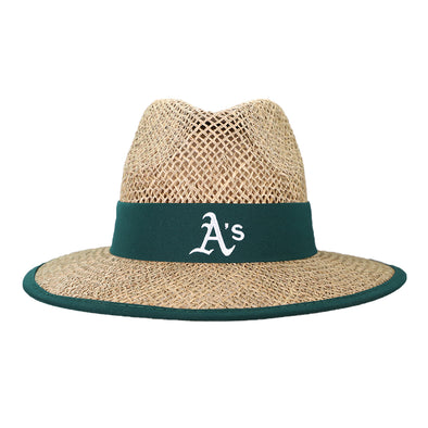 Oakland Athletics New Era Straw Shaded Hat