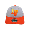 Kids' Las Vegas Aviators New Era ALT1 LV Gray/Orange 9TWENTY Strapback Hat