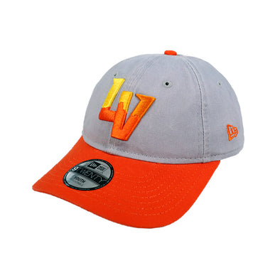 Kids' Las Vegas Aviators New Era ALT1 LV Gray/Orange 9TWENTY Strapback Hat