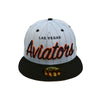 Las Vegas Aviators New Era LVA Denim Hit Blue/Navy 59FIFTY Fitted Hat