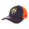 Las Vegas Aviators New Era Aviator Shadow Tech Neo Orange/Navy 39THIRTY Stretch Fit Hat