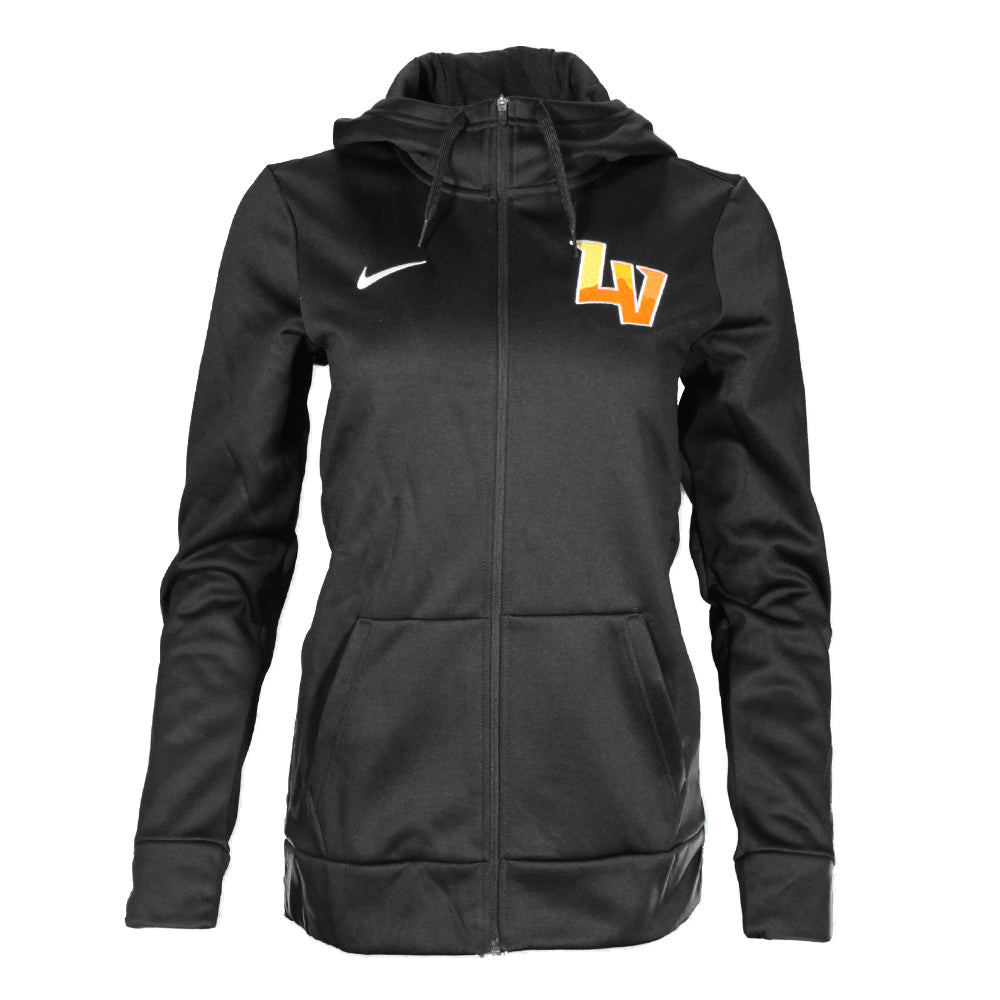 Women's Las Vegas Aviators Nike Left Chest LV Black Therma-Fit Hoodie – The  Fly Zone - Official Store of the Las Vegas Aviators