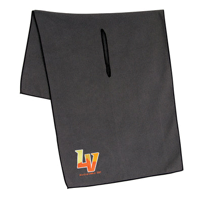 Las Vegas Aviators Team Effort LV Gray Microfiber Golf Towel