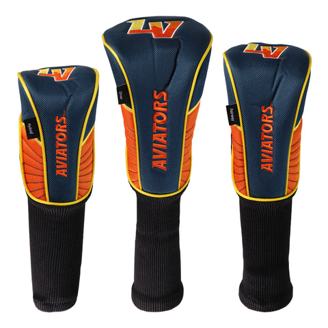 Las Vegas Aviators Team Effort LV/Aviators 3-Pack Headcover Set