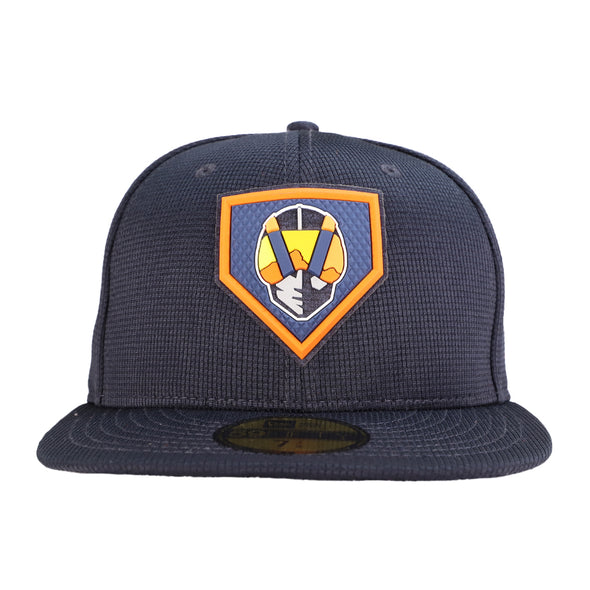 Kids' Las Vegas Aviators New Era Aviator Plate 2022 Clubhouse 59FIFTY Fitted Hat