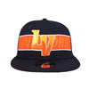 Las Vegas Aviators New Era LV/Aviators Tonal Band Navy/Orange 9FIFTY Snapback Hat
