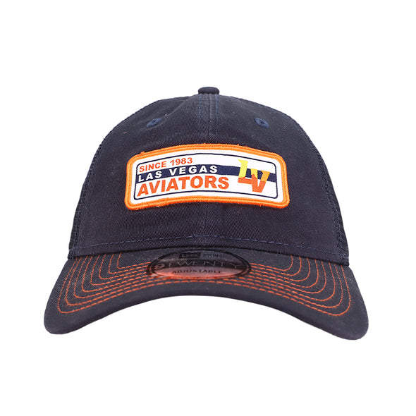 Las Vegas Aviators New Era LV Since 83 Trucker Navy 9TWENTY Snapback Hat