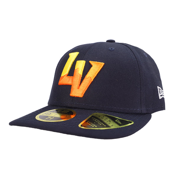 Las Vegas Aviators New Era On-Field Low Profile Home LV Navy 59FIFTY Fitted Hat