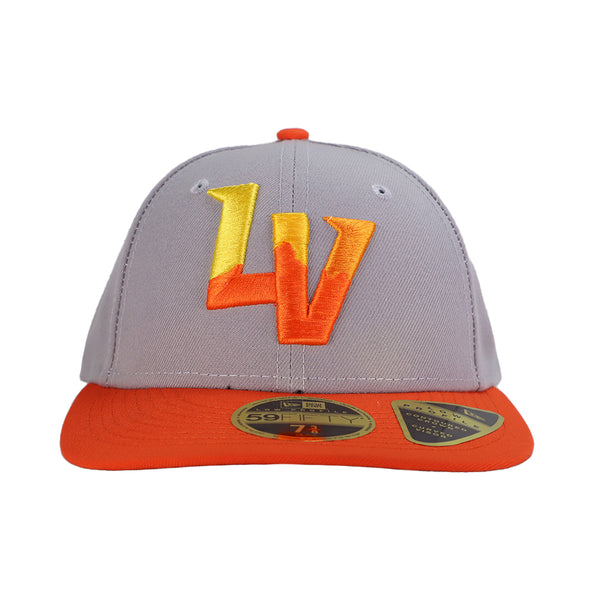 Las Vegas Aviators New Era On-Field Low Profile ALT1 LV Gray/Orange 59FIFTY Fitted Hat