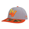 Las Vegas Aviators New Era On-Field Low Profile ALT1 LV Gray/Orange 59FIFTY Fitted Hat