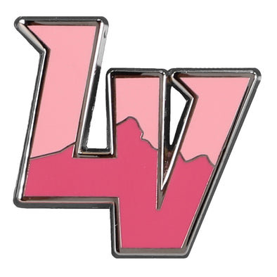 Las Vegas Aviators Pro Specialties Group LV Monogram Pink Pin