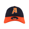 Las Vegas Aviators New Era Batting Practice Navy/Orange 9TWENTY Strapback Hat